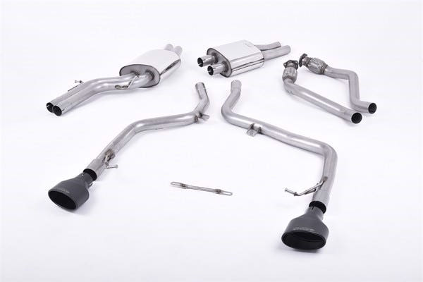 Milltek cat-back udstødning til Audi S4 3.0 Supercharged V6 B8, race – billede 2