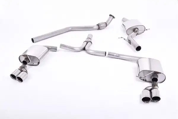 Milltek Cat-back Audi A5 Coupé S line 2.0 TFSI 2WD and quattro S tronic