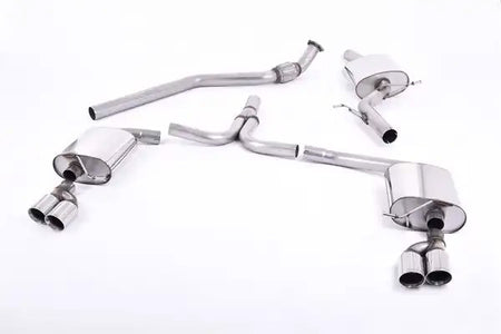 Milltek Cat-back Audi A5 Coupé S line 2.0 TFSI 2WD and quattro Multitronic / S Tronic