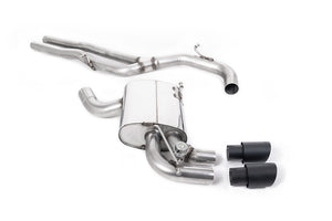Milltek cat-back udstødning til Audi RS3 Sportback S tronic (8P), sorte tips – billede 2