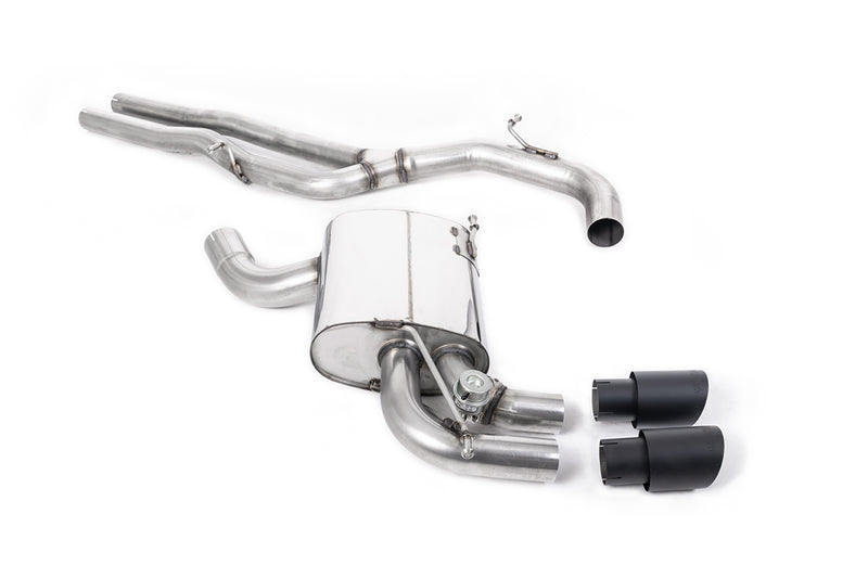 Milltek cat-back udstødning til Audi RS3 Sportback S tronic (8P), sorte tips – billede 2