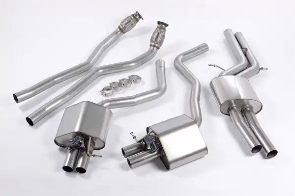 Milltek cat-back udstødning til Audi RS6 C7 4.0 TFSI bi-turbo quattro inkl. Performance Edition, resoneret – billede 4