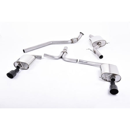 Milltek Cat-back Audi A4 2.0 TFSI S line B8 (2WD and quattro manual-only) Saloon & Avant