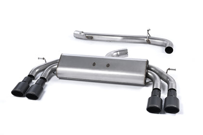 Milltek cat-back udstødning til Audi S3 2.0 TFSI quattro Sportback 8V/8V.2, race, sorte tips – billede 4