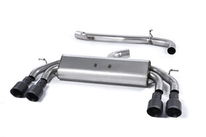 Milltek cat-back udstødning til Audi S3 2.0 TFSI quattro Sportback 8V/8V.2, race, sorte tips – billede 3