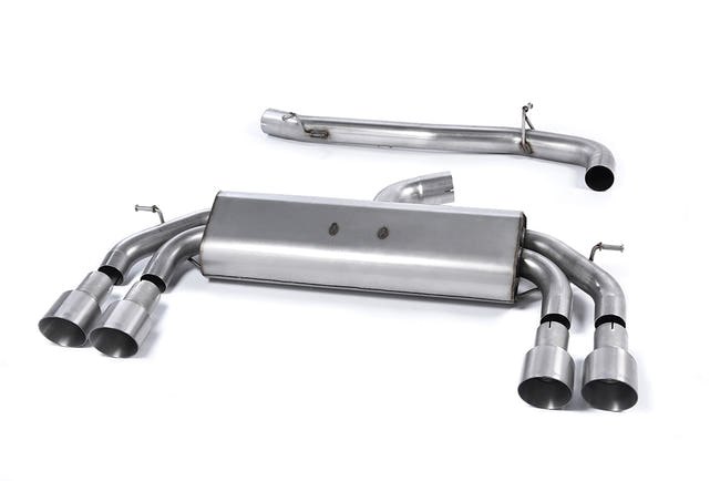 Milltek Cat-Back udstødning – Audi S3 2.0 TFSI quattro Sportback 8V/8V.2 – produktbillede 1