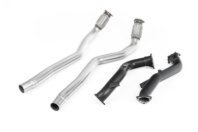 Milltek downpipe til Audi RS7 C7 Sportback 4.0 V8 TFSI bi-turbo inkl. Performance Edition