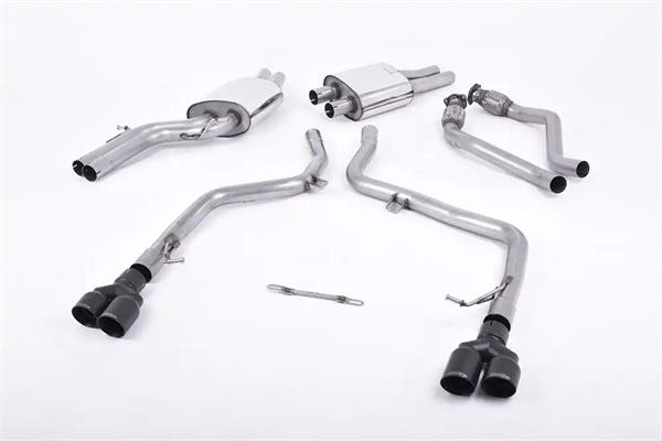 Milltek cat-back udstødning til Audi S4 3.0 Supercharged V6 B8, race – billede 2