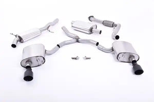 Milltek cat-back udstødning til Audi A4 2.0 TFSI B9 Quattro Sedan & Avant, resoneret – billede 3