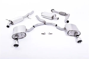 Milltek cat-back udstødning til Audi A4 2.0 TFSI B9 Quattro Sedan & Avant, resoneret – billede 5