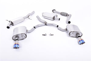 Milltek cat-back udstødning til Audi A4 2.0 TFSI B9 Quattro Sedan & Avant, resoneret – billede 2