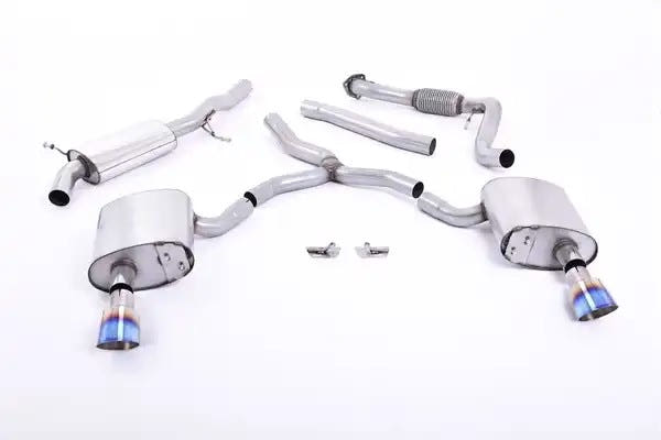 Milltek cat-back udstødning til Audi A4 2.0 TFSI B9 Quattro Sedan & Avant, Road+ – billede 2