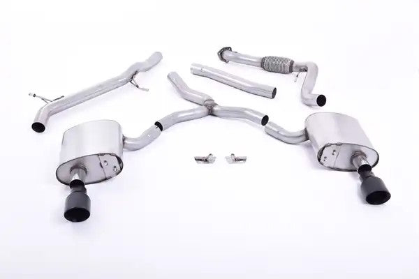 Milltek Cat-back Audi A4 2.0 TFSI B9 Quattro Saloon & Avant (Non OPF/GPF Models & Without Brace Bars)