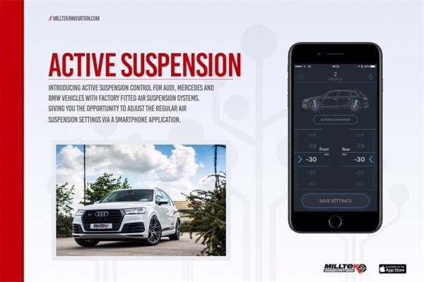 Milltek Active Suspension Control til Audi Q7 3.0TDI (218 & 272PS) 4M – billede 2
