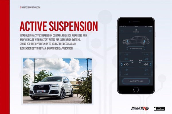 Milltek Active Suspension Control til Audi Q7 3.0TDI (218 & 272PS) 4M – billede 2