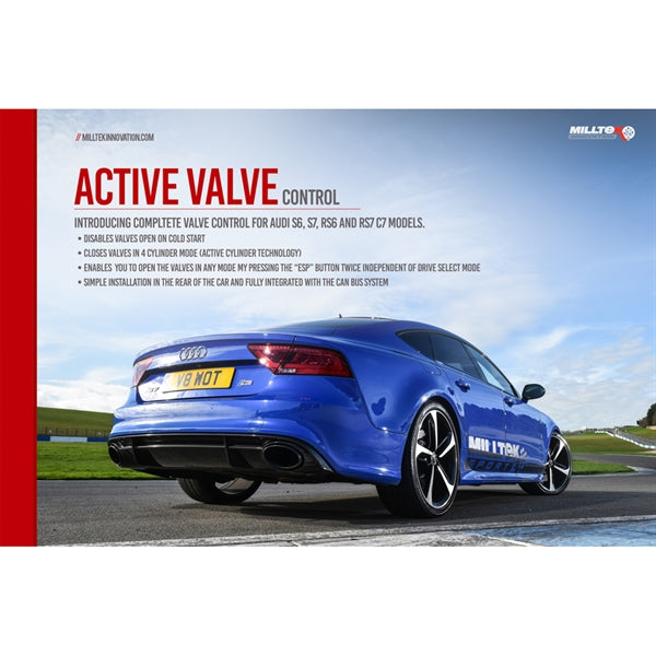 Milltek Active Valve Control Audi SQ5 3.0TFSI V6 Turbo