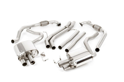 Milltek cat-back udstødning til Audi S5 3.0 V6 Turbo Coupe/Cabrio B9, sorte tips – billede 5