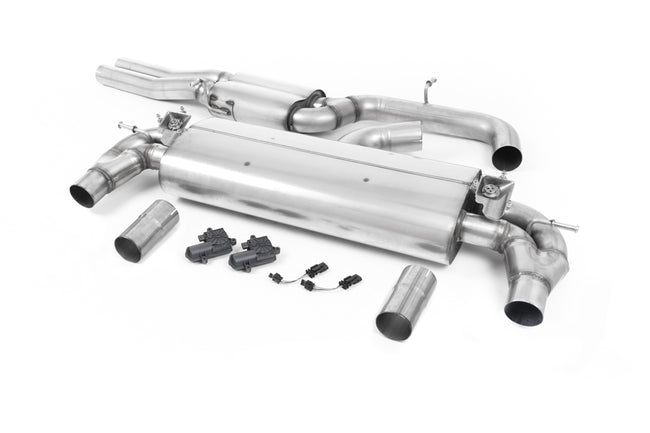 Milltek cat-back udstødning til Audi RS3 Sedan 400PS (8V MQB), polerede tips