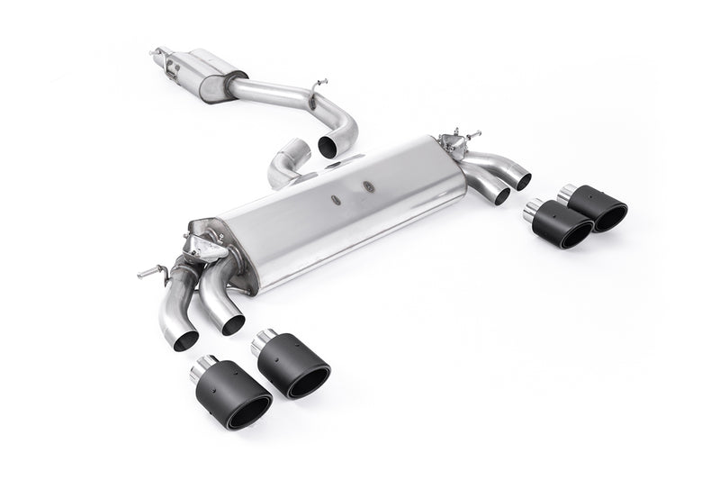 Milltek cat-back udstødning til Audi S3 2.0 TFSI quattro 3 dørs 8V.2, resoneret, tips i kulfiber – billede 12