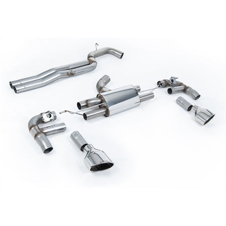Milltek Cat-back Audi RS3 Saloon / Sedan 400PS (8V MQB) - OPF/GPF Models