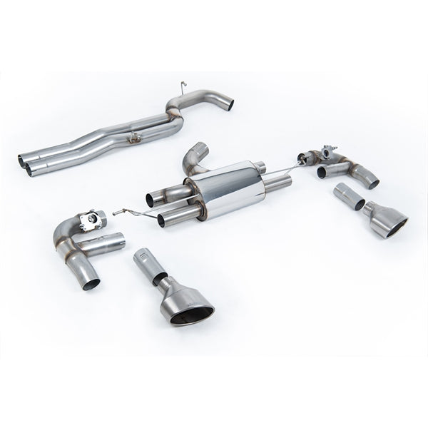 Milltek Cat-back Audi RS3 Saloon / Sedan 400PS (8V MQB) - OPF/GPF Models
