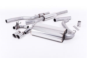 Milltek cat-back udstødning til BMW 4-serie F32 428i Coupé, resoneret – billede 3