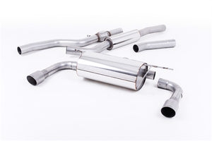Milltek cat-back udstødning til BMW 4-serie F32 428i Coupé, resoneret – billede 2