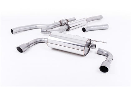 Milltek cat-back udstødning til BMW 4-serie F32 428i Coupé, resoneret – billede 2