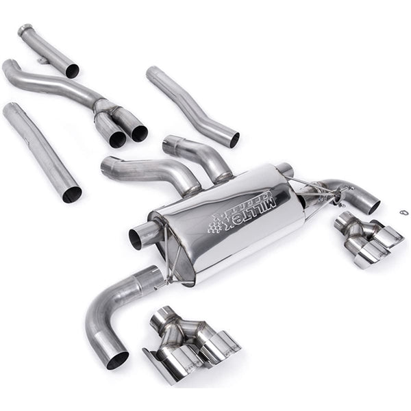 Milltek cat-back udstødning til BMW 3-serie G20 & G21 M340i XDrive Sedan & Touring Models