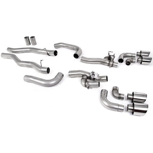 Milltek cat-back udstødning til BMW 8-serie M8 & M8 Competition 4.4l V8 Twin Turbo F93 Gran Coupe LCI