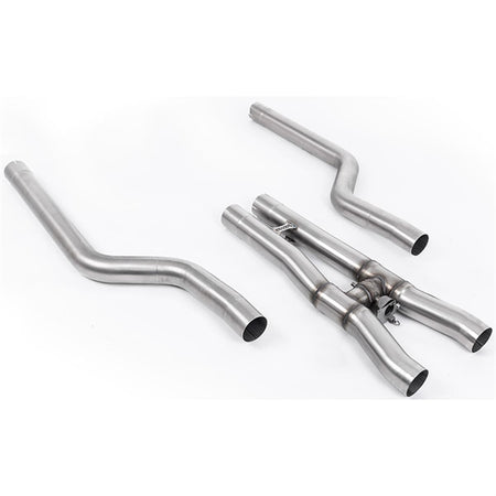 Milltek Downpipe BMW 8 Series M8 & M8 Competition 4.4l V8 Twin Turbo F91 & F92 Coupe & Cabrio (OPF/GPF Equipped Cars Only)