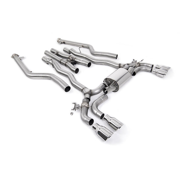 Milltek cat-back udstødning til BMW 5-serie M5 & M5 Competition 4.4l Twin Turbo F90 LCI – billede 2