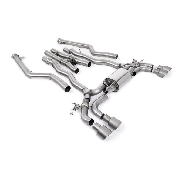 Milltek cat-back udstødning til BMW 5-serie M5 & M5 Competition 4.4l Twin Turbo F90 LCI – billede 2