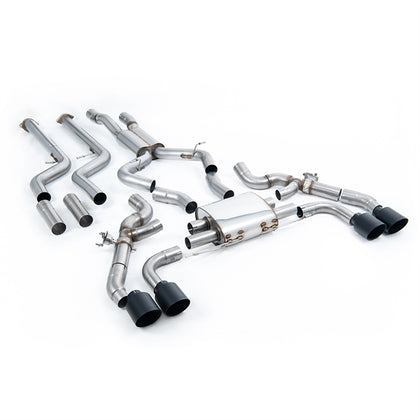 Milltek cat-back udstødning til BMW X4 X4M / X4M Comp (G02) 3.0 (2022 og senere), resoneret – billede 2
