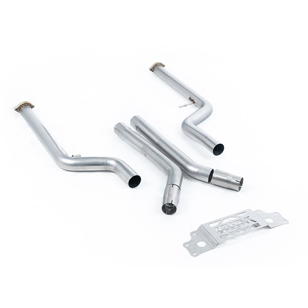 Milltek axle-back udstødning til BMW 2-serie M2 Coupé, ikke-resoneret