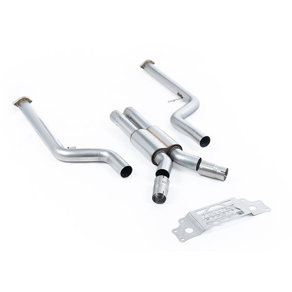 Milltek axle-back udstødning til BMW 2-serie M2 Coupé, resoneret
