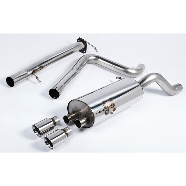 Milltek cat-back udstødning til Ford Fiesta Mk7/Mk7.5 ST 1.6 liter EcoBoost 182PS & ST200, race, polerede tips – billede 8