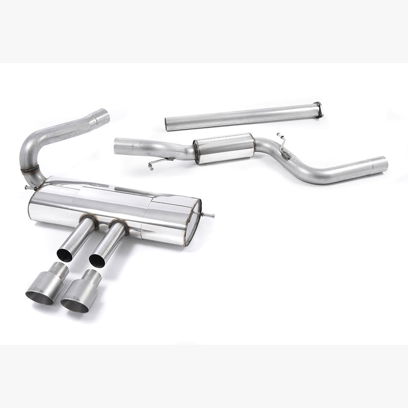 Milltek endrør til Ford Focus Mk3 ST 2.0-liters EcoBoost stationcar / sedan / limousine