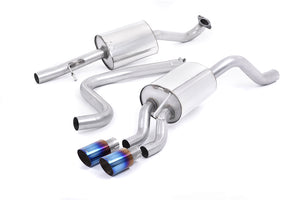 Milltek cat-back udstødning til Ford Fiesta Mk7/Mk7.5 1.0T EcoBoost (100/125/140PS), resoneret, tips i brændt titanium – billede 4