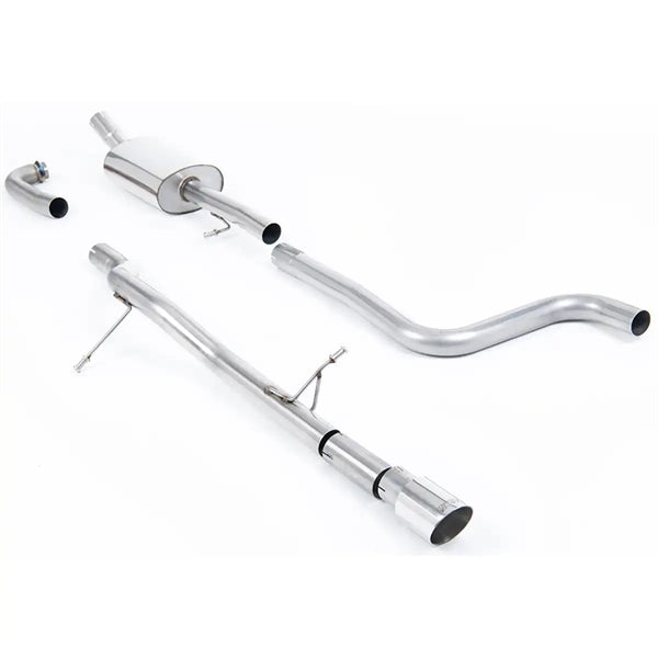 Milltek Cat-back Ford Fiesta Mk8 1.0T EcoBoost ST-Line 3 & 5 Door (Non-OPF/GPF Models Only)