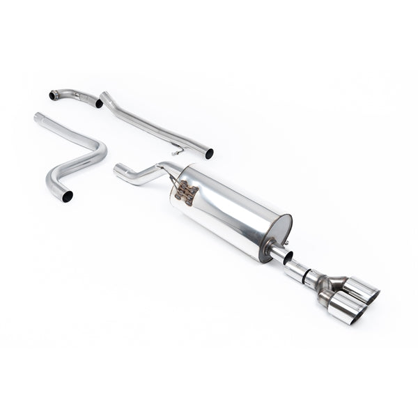 Milltek cat-back udstødning til Ford Fiesta Mk8 1.0T EcoBoost ST-Line 3 & 5 dørs, Road+