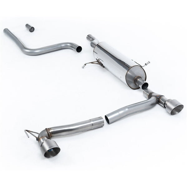 Milltek Cat-back Ford Fiesta Mk8 1.0T EcoBoost ST-Line 3 & 5 Door (100ps & 125ps OPF/GPF Models Only) - Maxton Dual Outlet Kits