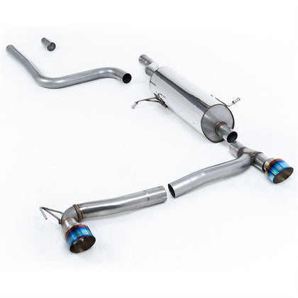 Milltek cat-back udstødning til Ford Fiesta Mk8 1.0T EcoBoost ST-Line 3 & 5 dørs, resoneret – billede 2