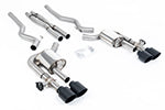 Milltek cat-back udstødning til Ford Mustang 5.0 V8 Mach 1 (Fastback), sorte tips