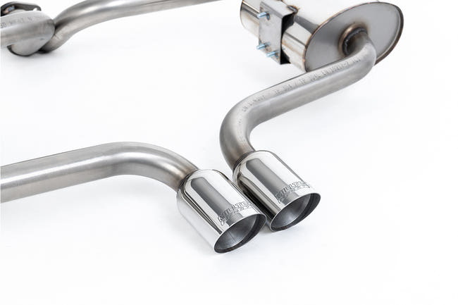 Milltek cat-back udstødning til MINI Mk1 (R53) Cooper S, resoneret – billede 2