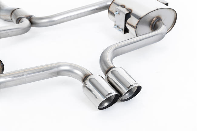 Milltek cat-back udstødning til MINI Mk1 (R52) Cooper S Cabriolet, resoneret – billede 2