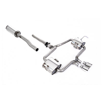 Milltek cat-back udstødning til MINI Mk1 (R53) Cooper S, resoneret – billede 3
