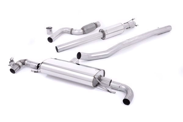 Milltek cat-back udstødning til Mercedes A-klasse A45 AMG 2.0 Turbo (W176), resoneret – billede 2