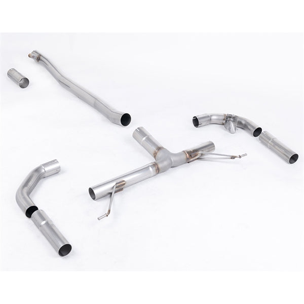 Milltek cat-back udstødning til Mercedes CLA-klasse CLA35 AMG 2.0 Turbo Coupe & Shooting Brake, race – billede 2