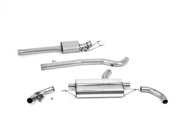 Milltek cat-back udstødning til Mercedes A-klasse A45 & A45S AMG 2.0 Turbo, resoneret – billede 2